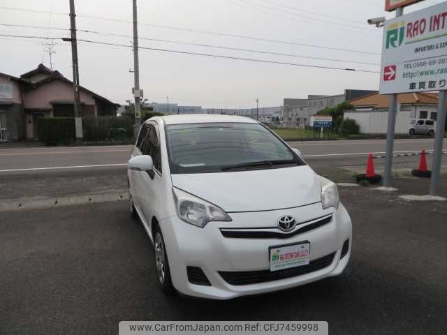 toyota ractis 2013 504749-RAOID:12913 image 2