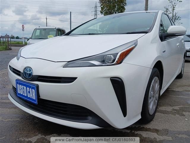 toyota prius 2019 -TOYOTA--Prius DAA-ZVW55--ZVW55-6008415---TOYOTA--Prius DAA-ZVW55--ZVW55-6008415- image 1