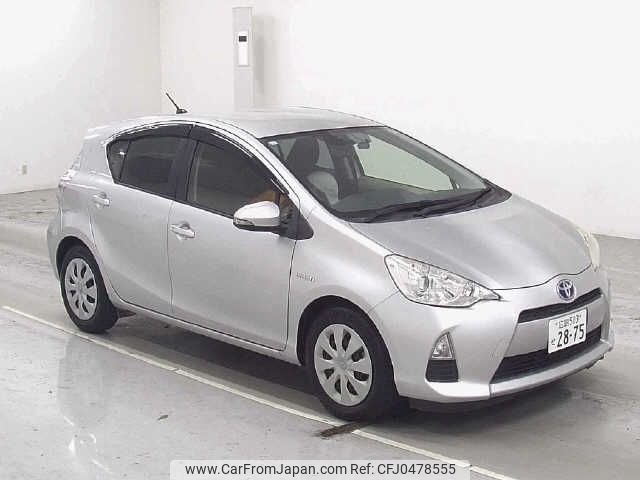 toyota aqua 2012 -TOYOTA 【広島 503ｾ2875】--AQUA NHP10--2095453---TOYOTA 【広島 503ｾ2875】--AQUA NHP10--2095453- image 1