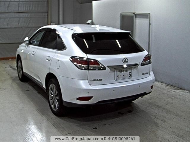 lexus rx 2013 -LEXUS 【鳥取 331む】--Lexus RX AGL10W-2446185---LEXUS 【鳥取 331む】--Lexus RX AGL10W-2446185- image 2