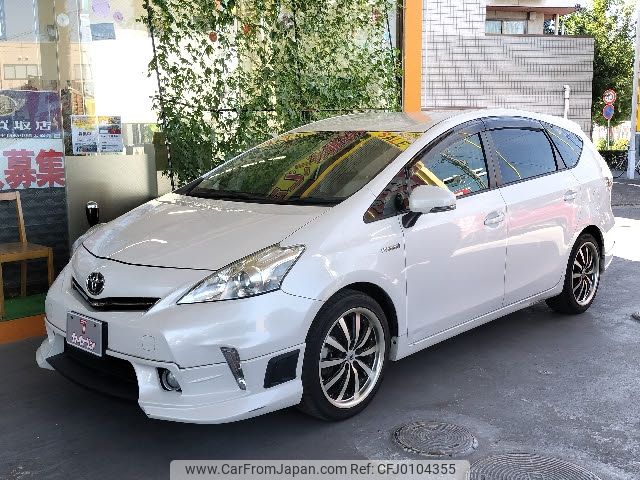 toyota prius-α 2013 -TOYOTA--Prius α DAA-ZVW41W--ZVW41-3299279---TOYOTA--Prius α DAA-ZVW41W--ZVW41-3299279- image 1