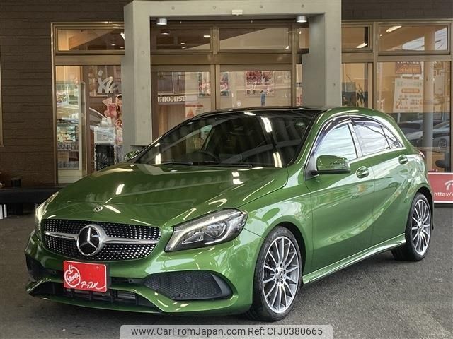 mercedes-benz a-class 2017 -MERCEDES-BENZ--Benz A Class DBA-176042--WDD1760422J659762---MERCEDES-BENZ--Benz A Class DBA-176042--WDD1760422J659762- image 1