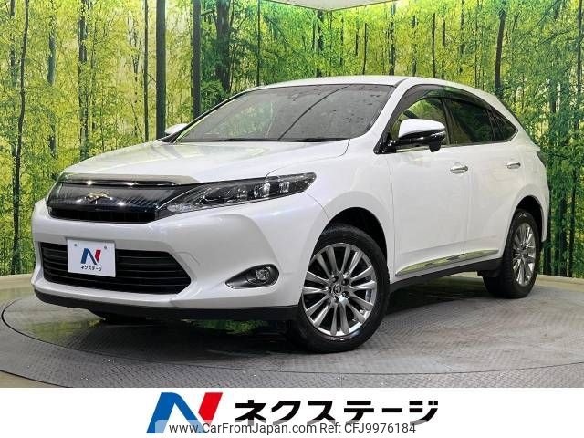 toyota harrier 2014 -TOYOTA--Harrier DBA-ZSU65W--ZSU65-0004918---TOYOTA--Harrier DBA-ZSU65W--ZSU65-0004918- image 1