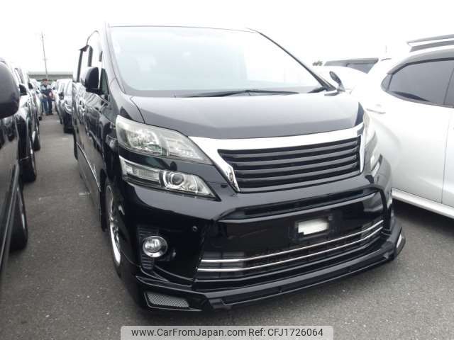 toyota vellfire 2014 CFJ1726064 image 1