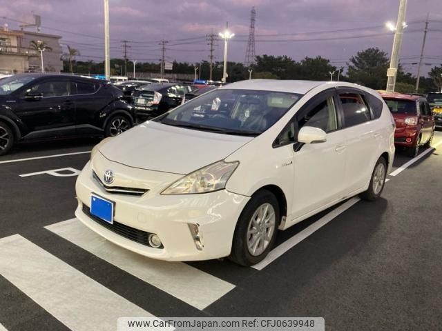 toyota prius-α 2012 -TOYOTA--Prius α DAA-ZVW41W--ZVW41-3099687---TOYOTA--Prius α DAA-ZVW41W--ZVW41-3099687- image 1