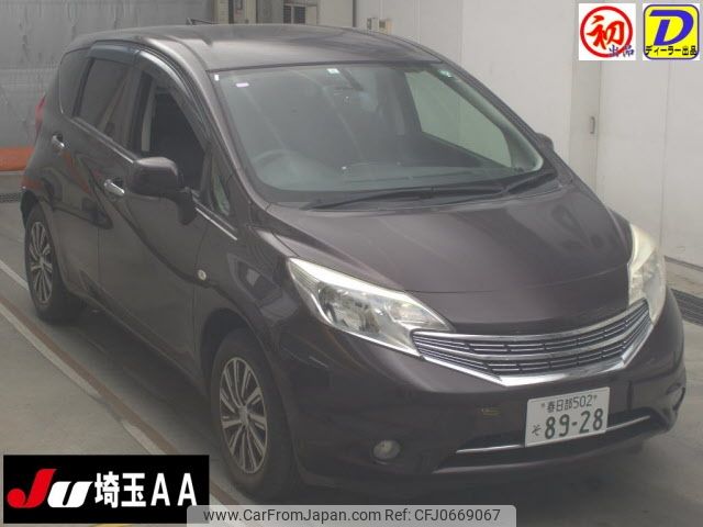 nissan note 2013 -NISSAN 【春日部 502ｿ8928】--Note E12--121543---NISSAN 【春日部 502ｿ8928】--Note E12--121543- image 1