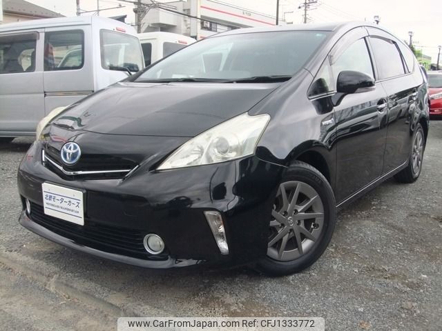 toyota prius-α 2013 -TOYOTA--Prius α DAA-ZVW41W--ZVW41-3326675---TOYOTA--Prius α DAA-ZVW41W--ZVW41-3326675- image 1
