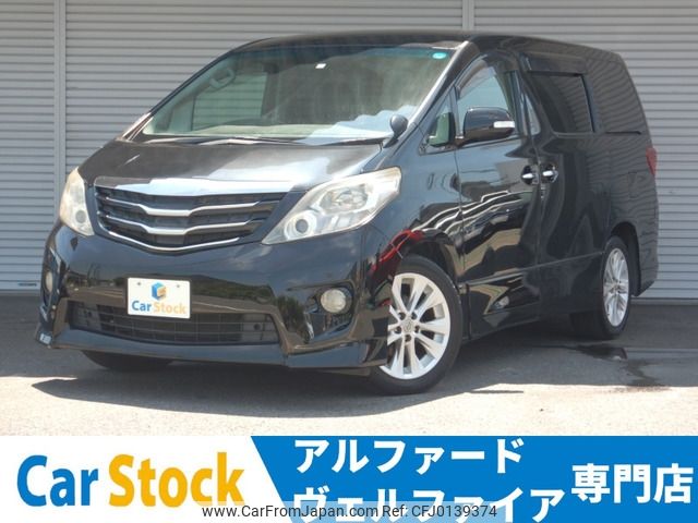 toyota alphard 2009 -TOYOTA--Alphard DBA-ANH20W--ANH20-8072124---TOYOTA--Alphard DBA-ANH20W--ANH20-8072124- image 1