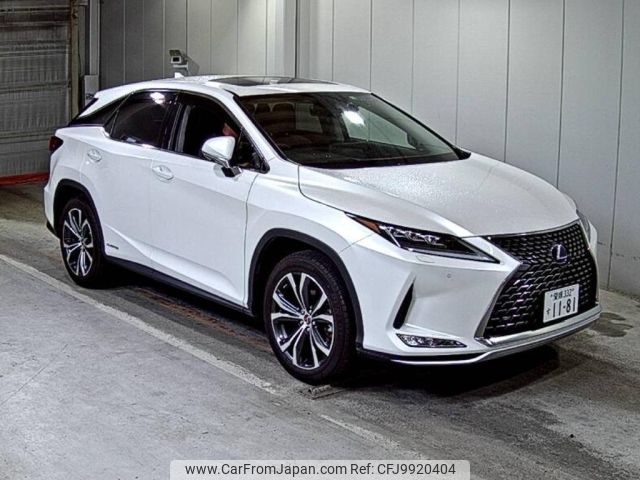 lexus rx 2022 -LEXUS 【愛媛 332す1181】--Lexus RX GYL25W-0026658---LEXUS 【愛媛 332す1181】--Lexus RX GYL25W-0026658- image 1