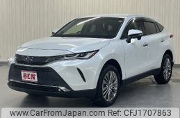 toyota harrier 2022 CFJ1707863