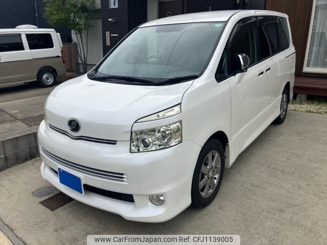 toyota voxy 2008 -TOYOTA--Voxy DBA-ZRR70W--ZRR70-0158202---TOYOTA--Voxy DBA-ZRR70W--ZRR70-0158202- image 1