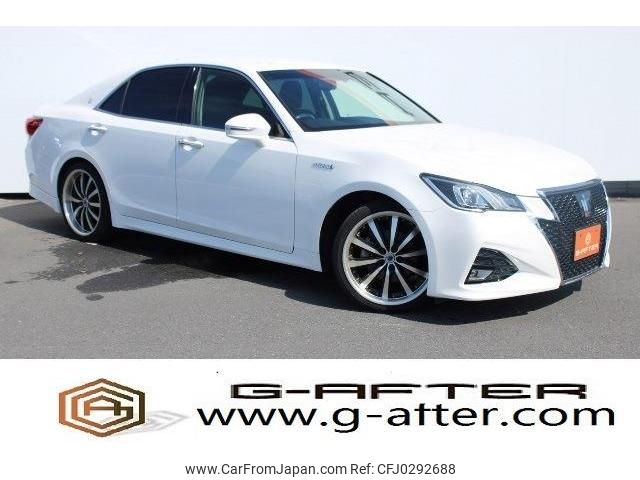 toyota crown 2016 -TOYOTA--Crown DAA-AWS210--AWS210-6111668---TOYOTA--Crown DAA-AWS210--AWS210-6111668- image 1