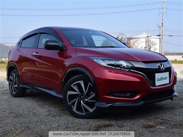 honda vezel 2016 -HONDA--VEZEL DAA-RU3--RU3-1207062---HONDA--VEZEL DAA-RU3--RU3-1207062- image 1