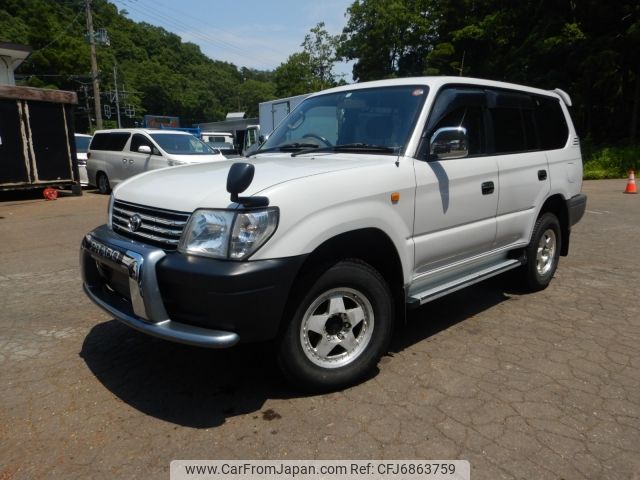 toyota land-cruiser-prado 2002 -TOYOTA--Land Cruiser Prado KH-KDJ95W--KDJ95-0032525---TOYOTA--Land Cruiser Prado KH-KDJ95W--KDJ95-0032525- image 1