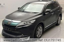 toyota harrier 2017 CFJ1751745