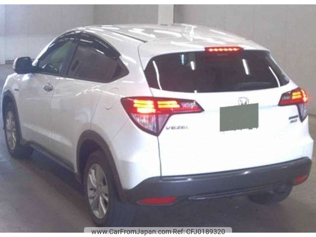 honda vezel 2015 -HONDA--VEZEL DAA-RU4--RU4-1101890---HONDA--VEZEL DAA-RU4--RU4-1101890- image 2