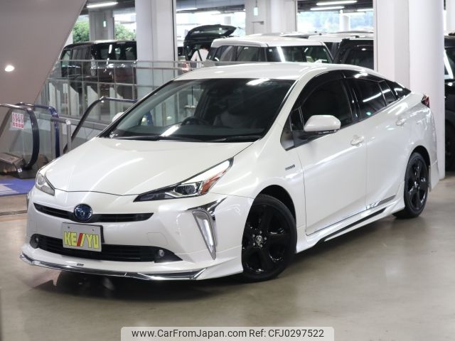 toyota prius 2019 -TOYOTA--Prius DAA-ZVW51--ZVW51-8063291---TOYOTA--Prius DAA-ZVW51--ZVW51-8063291- image 1