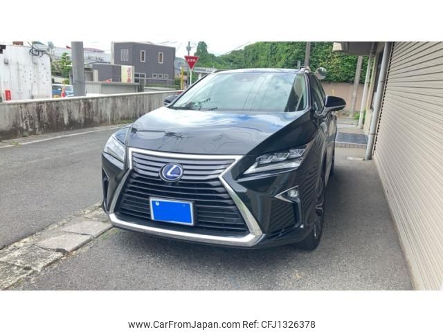 lexus rx 2018 -LEXUS--Lexus RX DAA-GYL26W--GYL26-0001736---LEXUS--Lexus RX DAA-GYL26W--GYL26-0001736- image 1