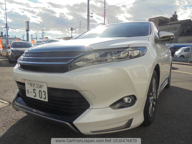 toyota harrier 2014 -TOYOTA--Harrier DBA-ZSU60W--ZSU60-0012429---TOYOTA--Harrier DBA-ZSU60W--ZSU60-0012429- image 1