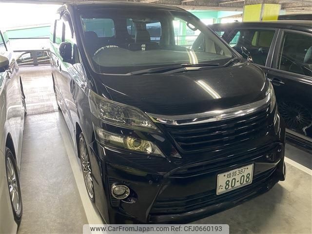 toyota vellfire 2013 -TOYOTA 【姫路 387ﾀ8008】--Vellfire ANH20W--8263377---TOYOTA 【姫路 387ﾀ8008】--Vellfire ANH20W--8263377- image 1