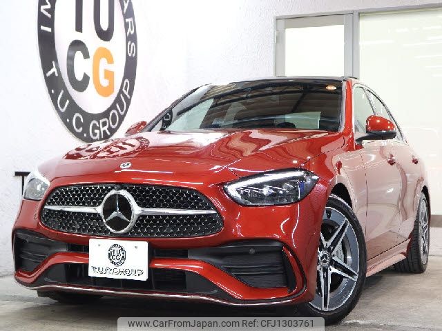 mercedes-benz c-class 2022 -MERCEDES-BENZ--Benz C Class 3CA-206004C--W1K2060042F017773---MERCEDES-BENZ--Benz C Class 3CA-206004C--W1K2060042F017773- image 1
