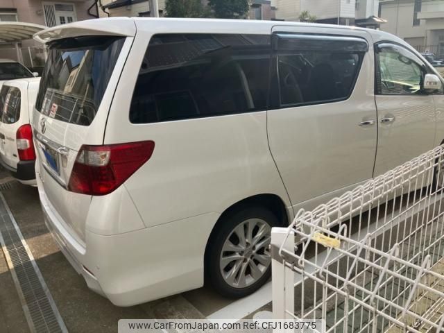 toyota alphard 2009 CFJ1683775 image 2