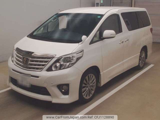 toyota alphard 2013 -TOYOTA 【千葉 303ｽ8727】--Alphard DBA-ANH20W--ANH20-8312154---TOYOTA 【千葉 303ｽ8727】--Alphard DBA-ANH20W--ANH20-8312154- image 1
