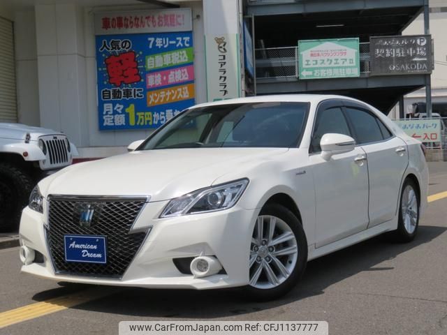 toyota crown 2014 -TOYOTA--Crown AWS210--6058650---TOYOTA--Crown AWS210--6058650- image 1
