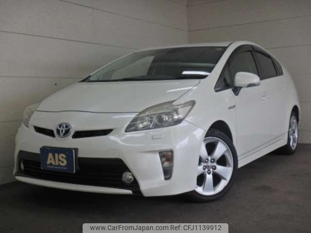 toyota prius 2012 -TOYOTA 【三河 330ﾉ3018】--Prius DAA-ZVW30--ZVW30-1484845---TOYOTA 【三河 330ﾉ3018】--Prius DAA-ZVW30--ZVW30-1484845- image 1