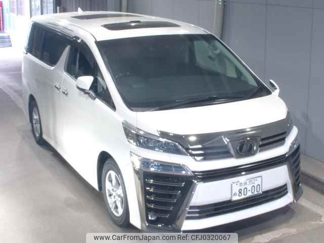 toyota vellfire 2018 -TOYOTA 【奈良 352ﾇ8000】--Vellfire AGH30W-0209948---TOYOTA 【奈良 352ﾇ8000】--Vellfire AGH30W-0209948- image 1