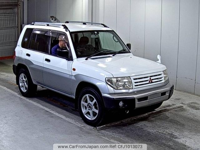 mitsubishi pajero-io 1998 -MITSUBISHI--Pajero io H76W-0007161---MITSUBISHI--Pajero io H76W-0007161- image 1