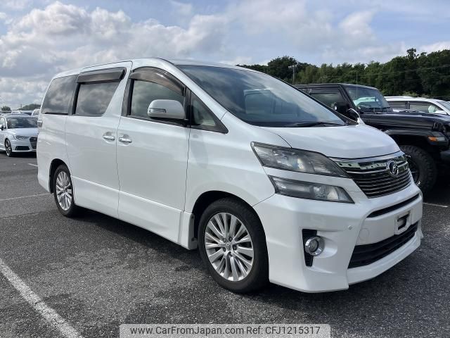 toyota vellfire 2013 quick_quick_DBA-GGH20W_GGH20-8072798 image 1