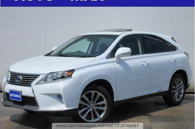 lexus rx 2012 GOO_JP_700080167230240822002 image 1