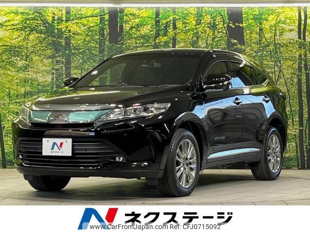 toyota harrier 2018 -TOYOTA--Harrier DBA-ZSU60W--ZSU60-0141795---TOYOTA--Harrier DBA-ZSU60W--ZSU60-0141795- image 1