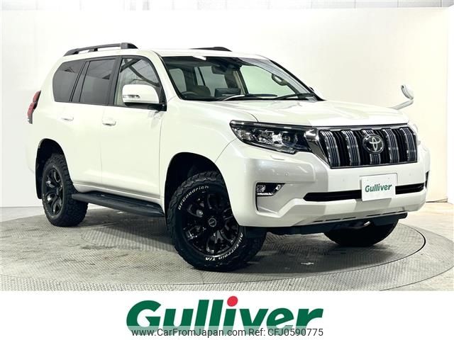 toyota land-cruiser-prado 2022 -TOYOTA--Land Cruiser Prado 3BA-TRJ150W--TRJ150-0145818---TOYOTA--Land Cruiser Prado 3BA-TRJ150W--TRJ150-0145818- image 1