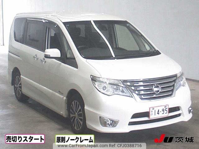 nissan serena 2015 -NISSAN--Serena HFC26--276775---NISSAN--Serena HFC26--276775- image 1