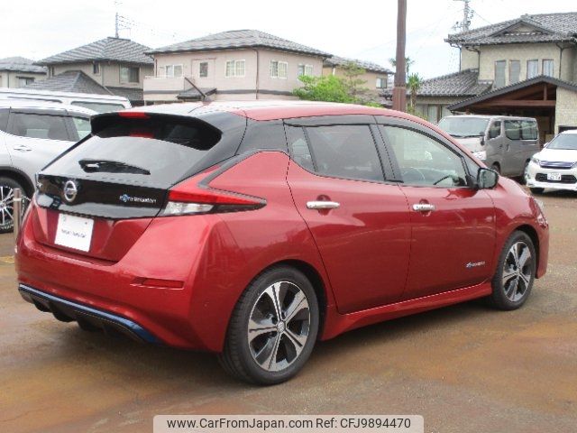 nissan leaf 2018 -NISSAN 【長岡 300ﾒ8641】--Leaf ZE1--013590---NISSAN 【長岡 300ﾒ8641】--Leaf ZE1--013590- image 2