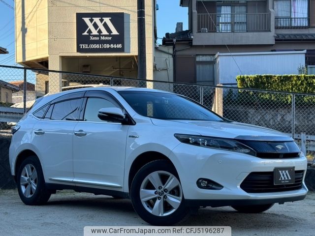 toyota harrier 2014 -TOYOTA--Harrier DAA-AVU65W--AVU65-0008521---TOYOTA--Harrier DAA-AVU65W--AVU65-0008521- image 1