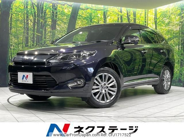 toyota harrier 2017 CFJ1717522 image 1