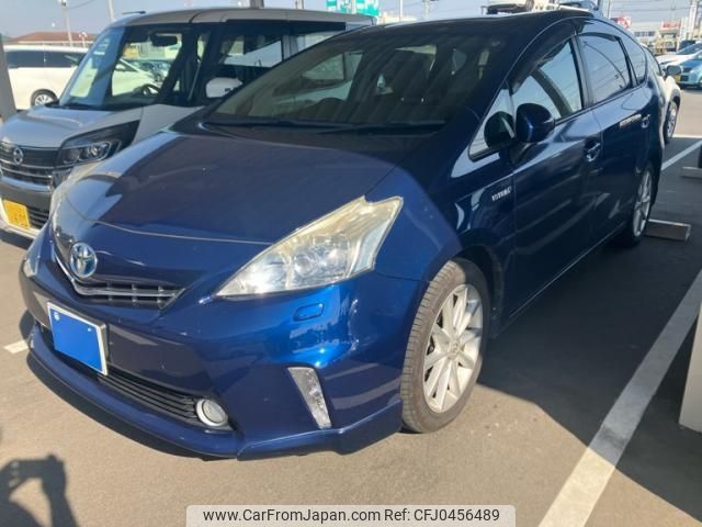 toyota prius-α 2013 -TOYOTA--Prius α DAA-ZVW41W--ZVW41-3276150---TOYOTA--Prius α DAA-ZVW41W--ZVW41-3276150- image 2