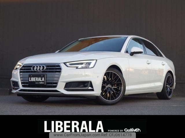 audi a4 2019 -AUDI--Audi A4 ABA-8WCVN--WAUZZZF47KA010241---AUDI--Audi A4 ABA-8WCVN--WAUZZZF47KA010241- image 1