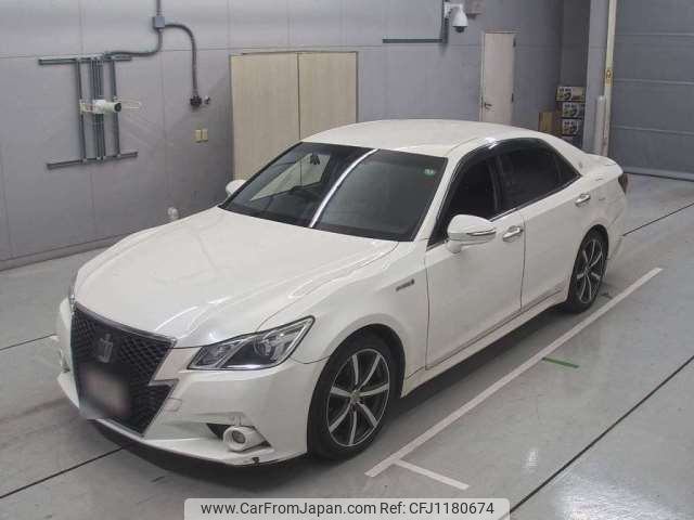 toyota crown 2013 -TOYOTA--Crown DAA-AWS210--AWS210-6048455---TOYOTA--Crown DAA-AWS210--AWS210-6048455- image 1