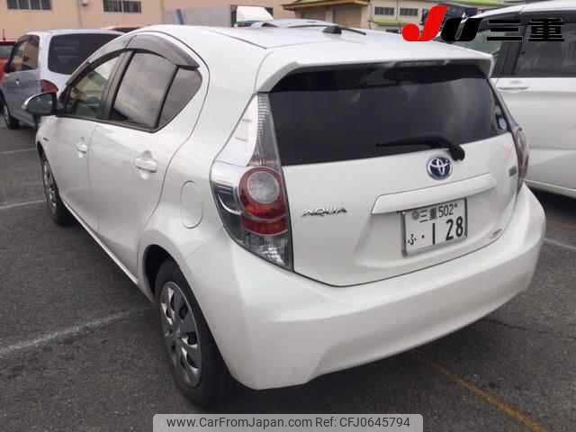 toyota aqua 2014 -TOYOTA 【三重 502ﾌ128】--AQUA NHP10-6346377---TOYOTA 【三重 502ﾌ128】--AQUA NHP10-6346377- image 2