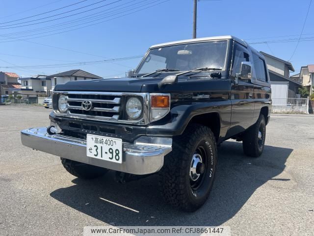 toyota landcruiser-70 1997 quick_quick_KC-HZJ73HVkai_HZJ73-0004698 image 1