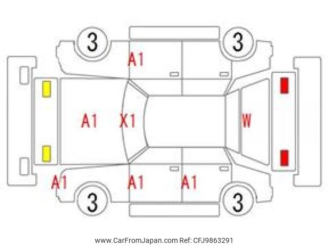 toyota noah 2018 -TOYOTA--Noah DBA-ZRR80W--ZRR80-0446199---TOYOTA--Noah DBA-ZRR80W--ZRR80-0446199- image 2