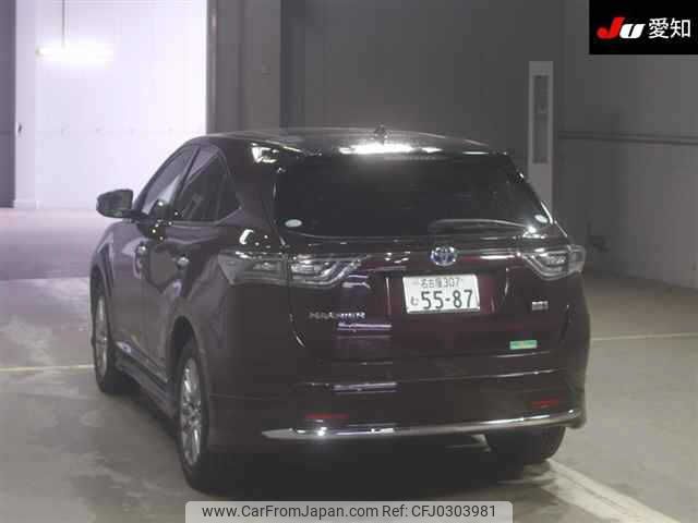 toyota harrier 2015 -TOYOTA 【名古屋 307ﾑ5587】--Harrier AVU65W-0025228---TOYOTA 【名古屋 307ﾑ5587】--Harrier AVU65W-0025228- image 2