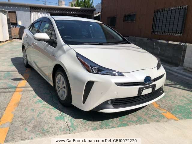 toyota prius 2019 -TOYOTA--Prius DAA-ZVW51--ZVW51-8067721---TOYOTA--Prius DAA-ZVW51--ZVW51-8067721- image 1