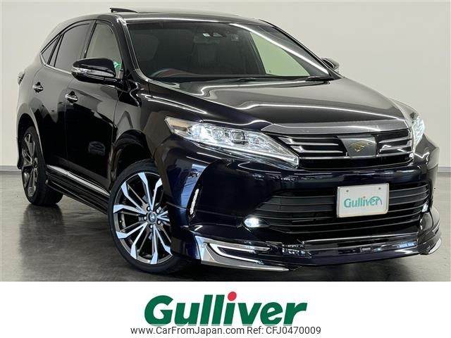 toyota harrier 2017 -TOYOTA--Harrier DBA-ZSU60W--ZSU60-0133825---TOYOTA--Harrier DBA-ZSU60W--ZSU60-0133825- image 1