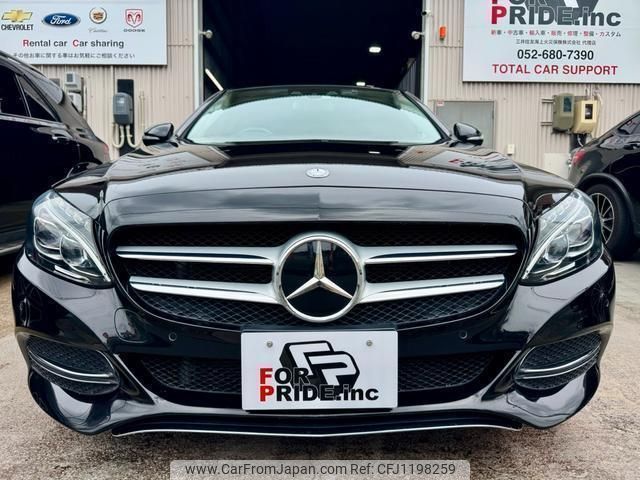 mercedes-benz c-class 2015 quick_quick_RBA-205042C_WDD2050422R089425 image 2