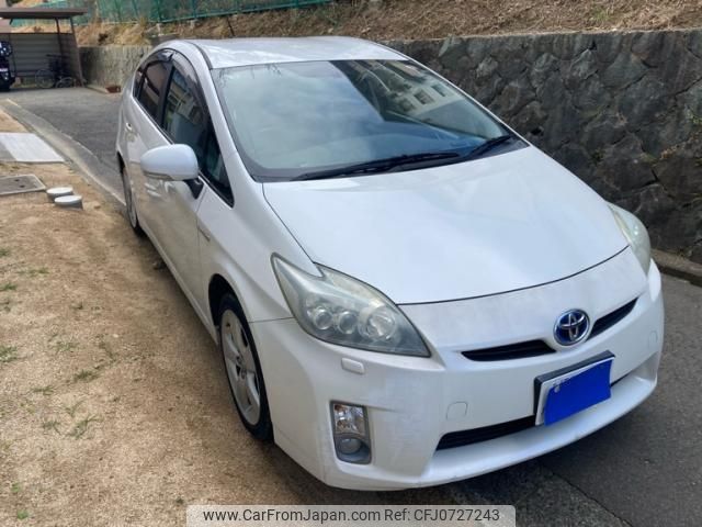 toyota prius 2010 -TOYOTA--Prius DAA-ZVW30--ZVW30-5218410---TOYOTA--Prius DAA-ZVW30--ZVW30-5218410- image 1